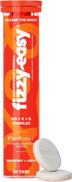 Fizzy Easy · Mg + K + B — DUOLIFE